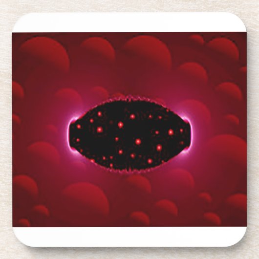 背景球を有するエイリアンエネルギー源 コースター (正面)