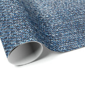背景用のシャビーデニムテクスチャ。ブルージーンズ ラッピングペーパー (ロールコーナー)