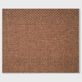 背景用の茶色の布地テクスチャ ラッピングペーパー (フラット)