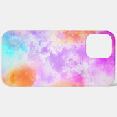 背景画 – 抽象芸術 – 水色 Case-Mate iPhoneケース (裏面 / 右)