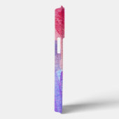 背景画 – 抽象芸術 – 水色 Case-Mate iPhoneケース (裏面 / 右)