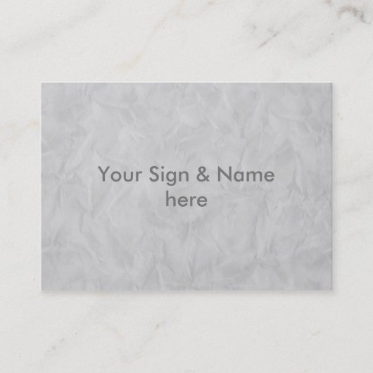 背景紙テクスチャ – グレー 名刺 (正面)