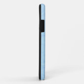 背景紙テクスチャ – 青 Case-Mate iPhoneケース (裏面/右)