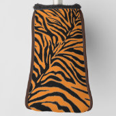 背景色の変更アニマルプリント ゴルフヘッドカバー (回転90)