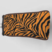 背景色の変更アニマルプリント ゴルフヘッドカバー (正面)