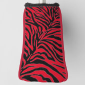 背景色の変更アニマルプリント ゴルフヘッドカバー (回転90)