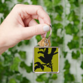 背景色の変更 キーホルダー (手)