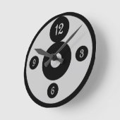 背景色の時計を選択 ラウンド壁時計 (傾斜)