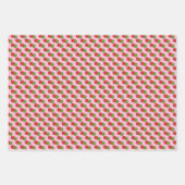 背景色の選択ドットの組み合わせ紙 ラッピングペーパーシート (正面2)