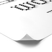 背景色の選択 ポスター (角)