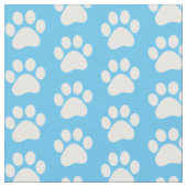 背景色のPawプリントFabricを選択します。 ファブリック (クローズアップ)