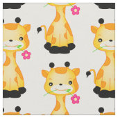 背景色を選択Giraffe生地 ファブリック (クローズアップ)