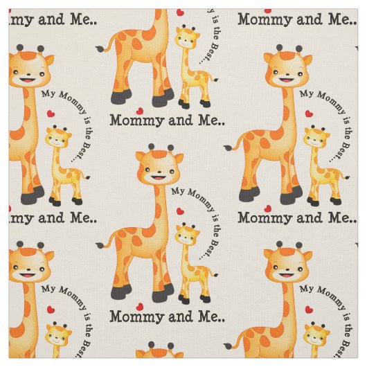 背景色を選択Giraffe生地 ファブリック (見本)