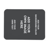 背景色、画像、テキストの追加 マグネット (横)