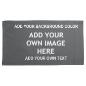 背景色、画像、テキストの追加 枕カバー (正面右)