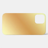 背景金ゴールドの黄金色のテクスチャ Case-Mate iPhoneケース (裏面 (横))