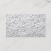 背景2のためのしわにされたペーパー質 名刺 (裏面)