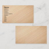 背景2のためのブナの森の質 名刺 (正面/裏面)