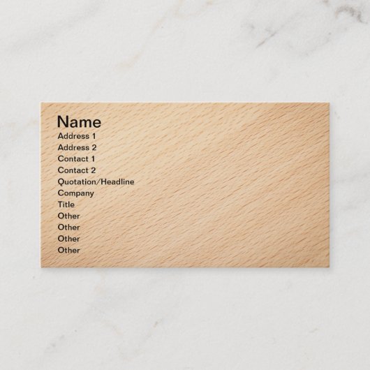 背景2のためのブナの森の質 名刺 (正面)