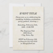 背景|の硫酸紙 招待状 (正面)