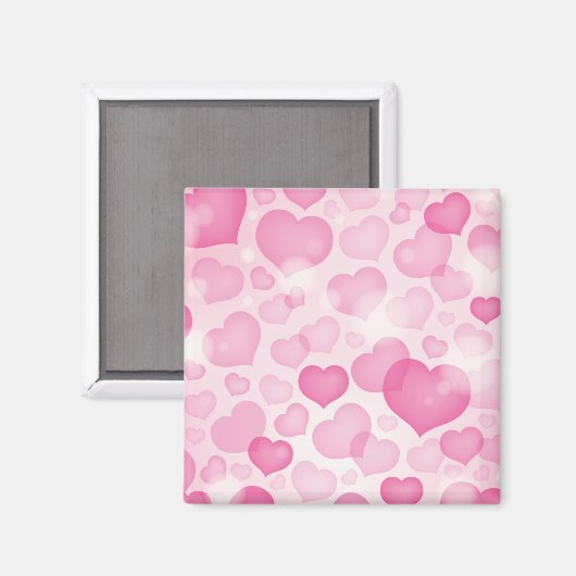 背景(ハート) マグネット (正面/裏面)