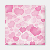 背景(ハート) マグネット (正面)