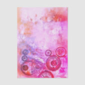 背景、ピンク、紫、紫ED6FMデコページ 薄葉紙 (正面)