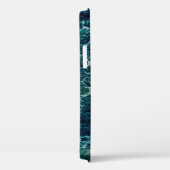背景、上面図、川の急流 Case-Mate iPhoneケース (裏面 / 右)