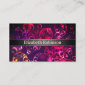 背景《写真》ぼけ味 名刺 (正面)