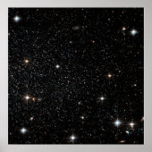 背景 – 夜空と星 ポスター (正面)