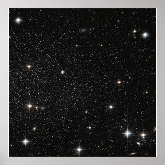 背景 – 夜空と星 ポスター (正面)