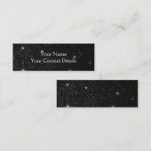 背景-夜空及び星 スキニー名刺 (正面/裏面)