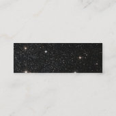 背景-夜空及び星 スキニー名刺 (裏面)