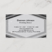 背景-夜空及び星 名刺 (裏面)