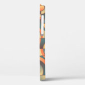 背景 – 抽象芸術 – オレンジ – 青 Case-Mate iPhoneケース (裏面 / 左)