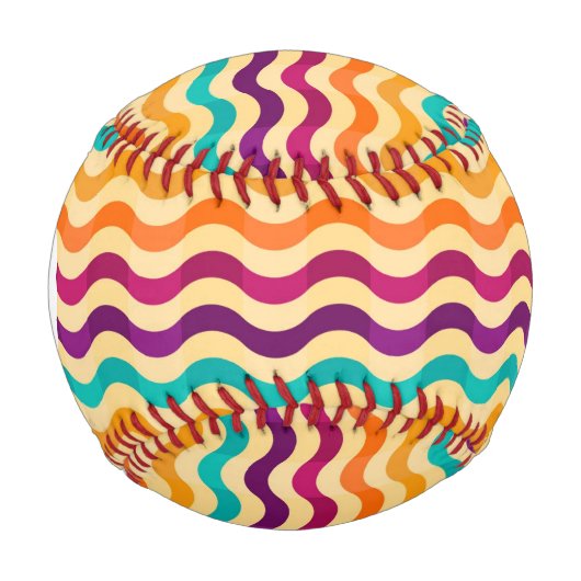 背景(旧ストライプ式2) 野球ボール (正面)