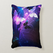 背景(蝶の夜) アクセントクッション (正面(垂直))