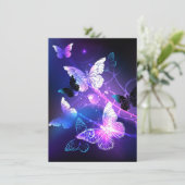 背景（蝶の夜） アドバイスカード (スタンド正面)