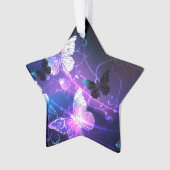 背景（蝶の夜） オーナメント (正面)