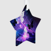 背景（蝶の夜） オーナメント (正面)