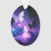 背景（蝶の夜） オーナメント (正面)