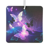 背景（蝶の夜） カーエアーフレッシュナー (裏面)