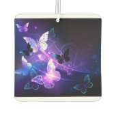 背景（蝶の夜） カーエアーフレッシュナー (裏面)