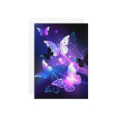 背景(蝶の夜) カード (正面/裏面インサイチュ)