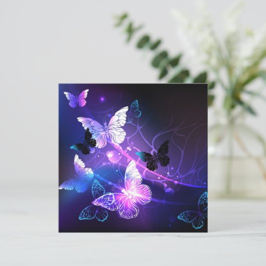 背景(蝶の夜) カード (スタンド正面)