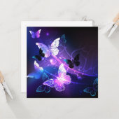 背景（蝶の夜） カード (正面/裏面インサイチュ)