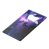 背景（蝶の夜） クレジットカード栓抜き (正面アングル)