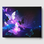 背景（蝶の夜） ゲストブック (裏面)