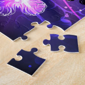 背景（蝶の夜） ジグソーパズル (側面)