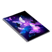 背景（蝶の夜） ノートブック (右側)